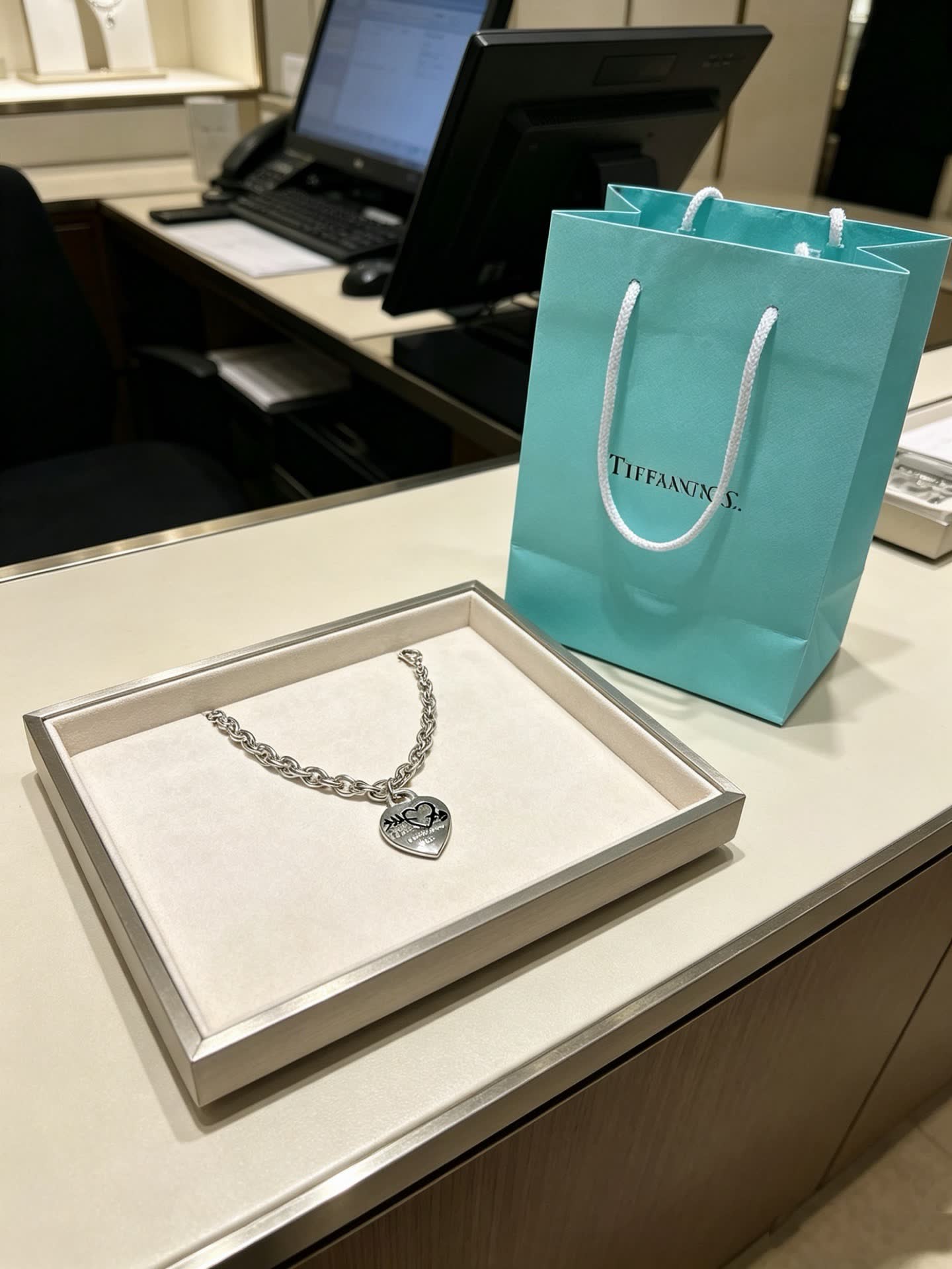 Tiffany & Co. Heart Tag Bracelet